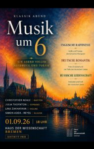Musik um 6 Ein Abend voller Ausdruck und Poesie
